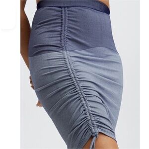 Fabletics blue Melody paneled ruched skirt Size Medium